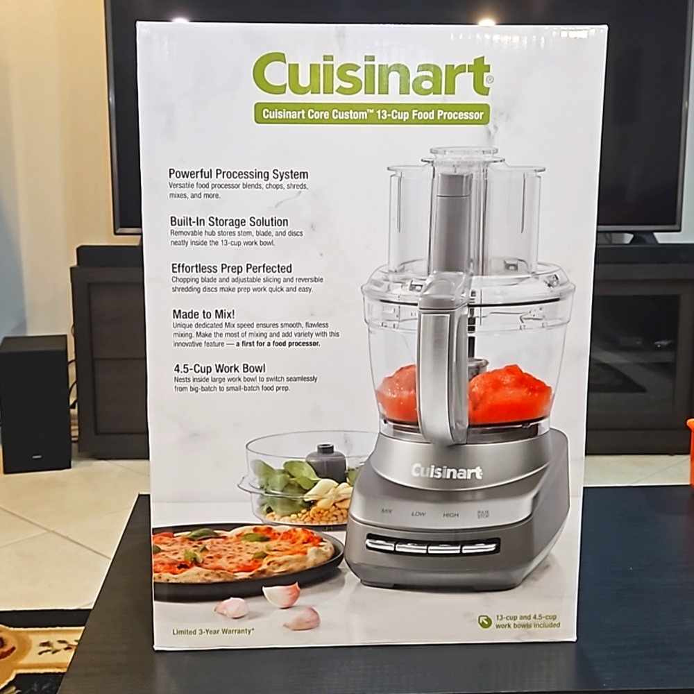 NEW Cuisinart Core Custom 13 Cup Food Processor